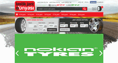 Desktop Screenshot of lastikjantdunyasi.com